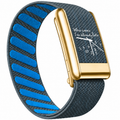 Luxeband Vantage Gold — Electric Blue